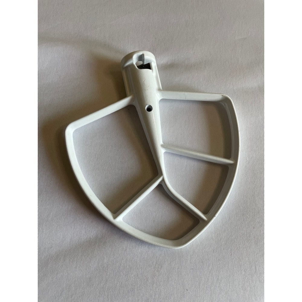 KitchenAid Flat Beater Stand Mixer Attachment White Coated Metal Paddle 28